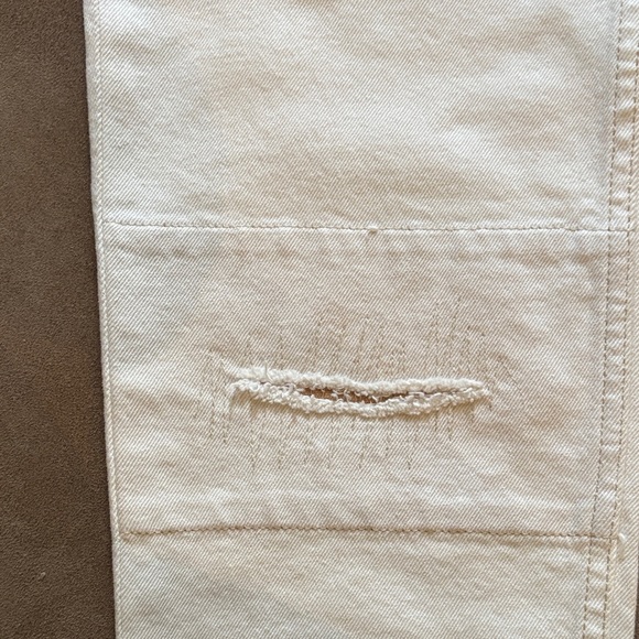 Ralph Lauren White and Tan Women Jeans - Picture 4 of 7